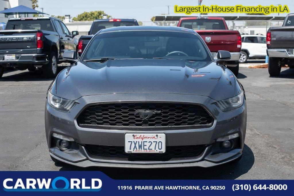 used 2017 Ford Mustang car, priced at $15,795