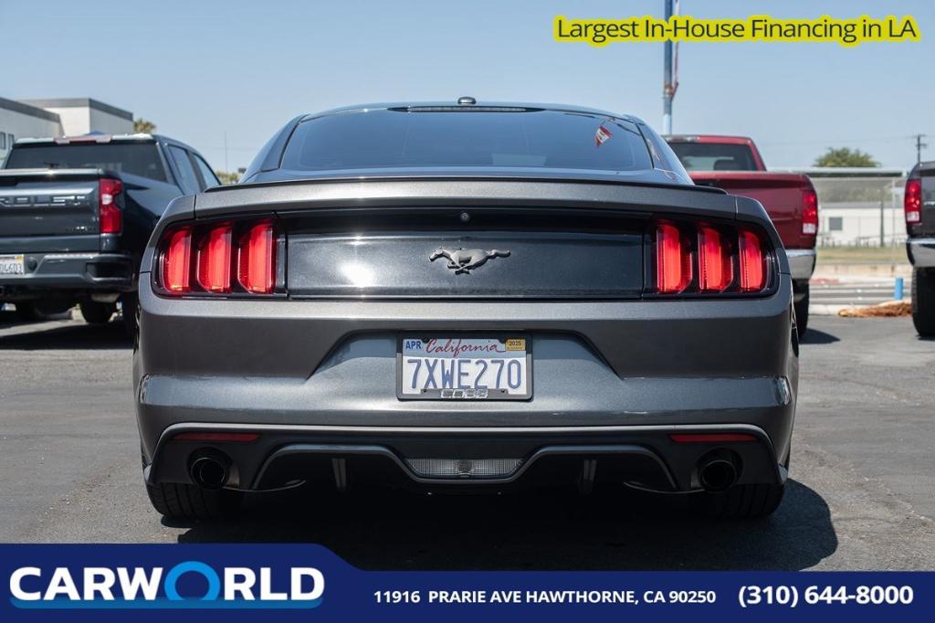 used 2017 Ford Mustang car, priced at $15,795