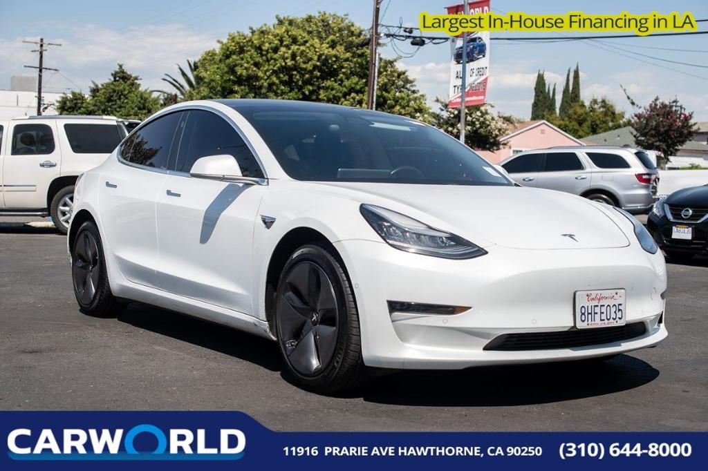 used 2018 Tesla Model 3 car, priced at $18,695