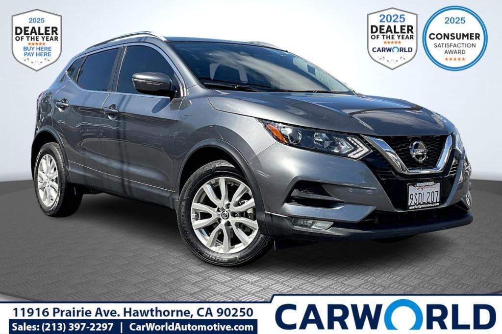 used 2021 Nissan Rogue Sport car, priced at $13,415