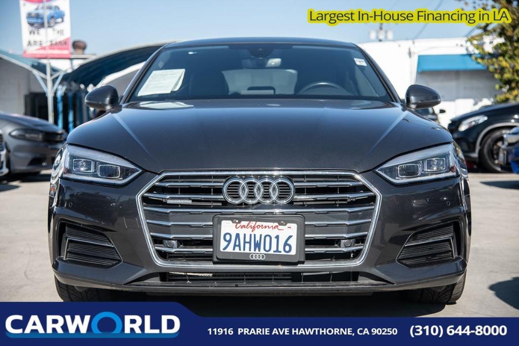 used 2018 Audi A5 car, priced at $16,425