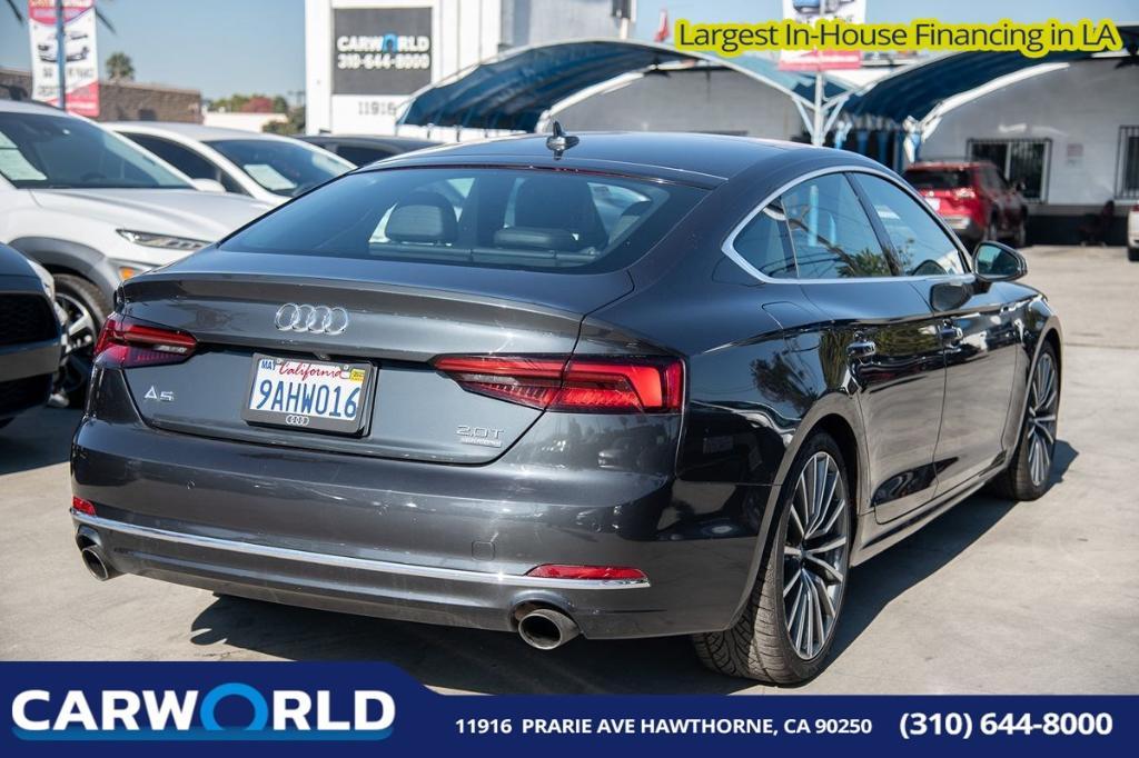 used 2018 Audi A5 car, priced at $16,425