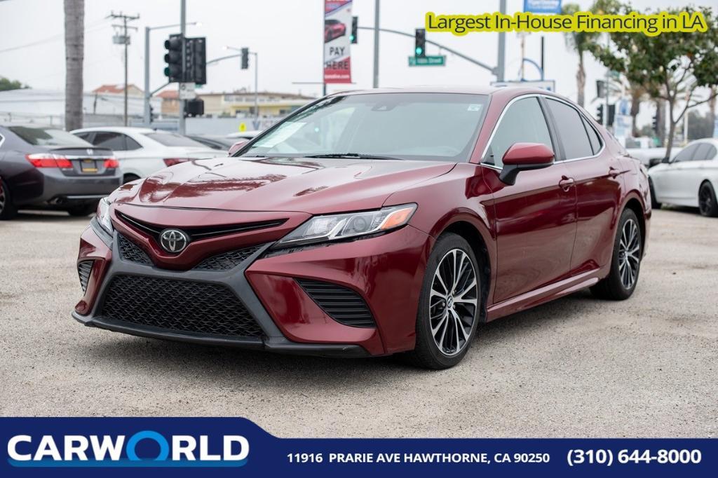 used 2018 Toyota Camry car, priced at $15,995