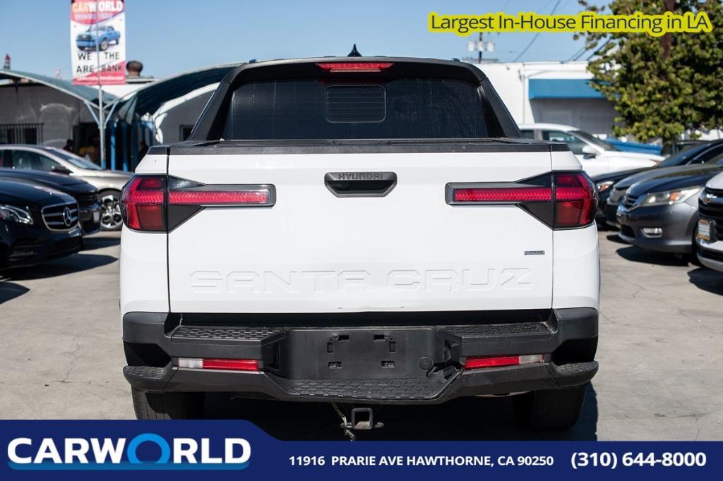 used 2022 Hyundai Santa Cruz car, priced at $19,995