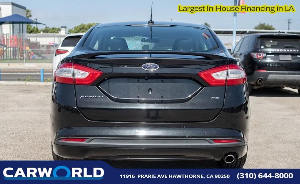 used 2015 Ford Fusion car, priced at $16,495