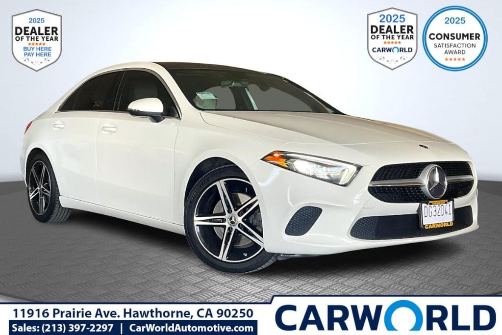 used 2019 Mercedes-Benz A-Class car, priced at $19,155