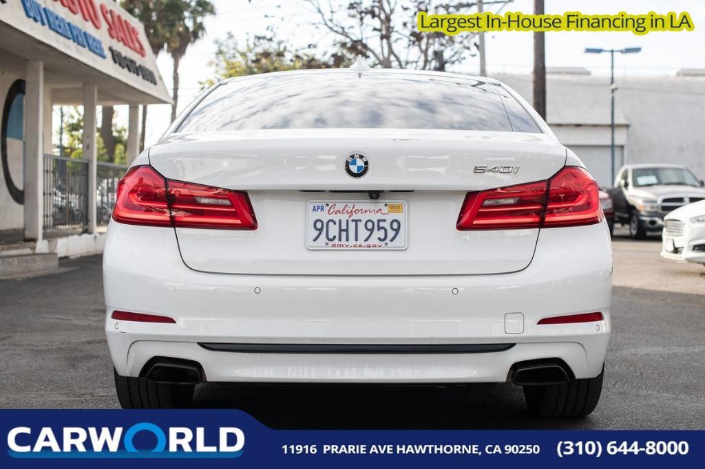 used 2017 BMW 540 car, priced at $18,735