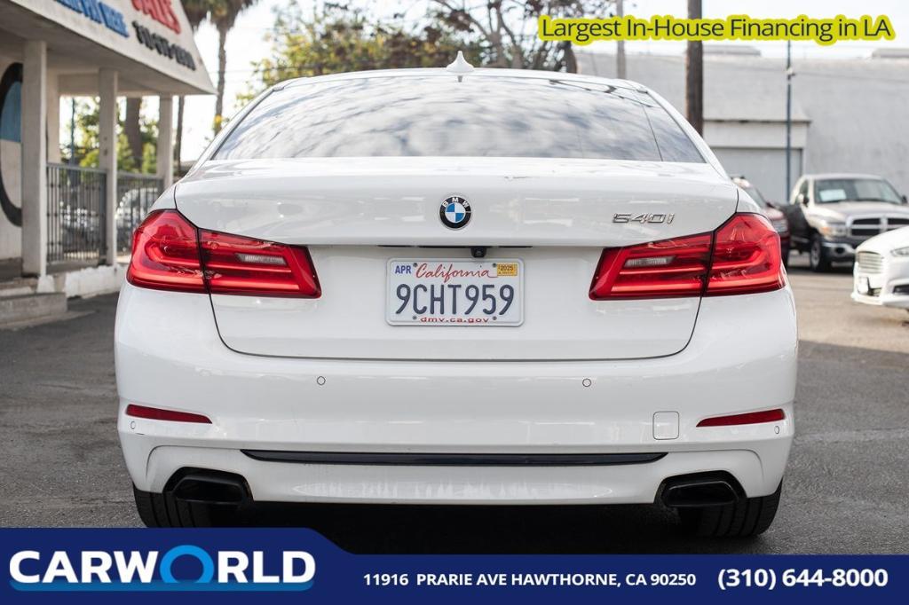 used 2017 BMW 540 car, priced at $18,735