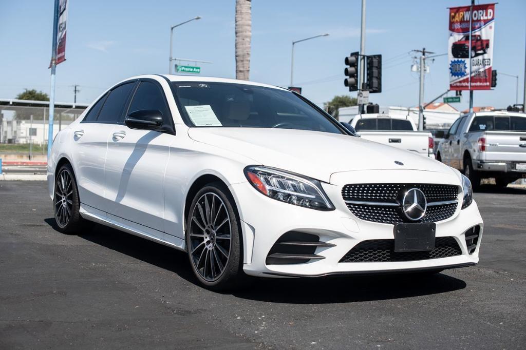 used 2021 Mercedes-Benz C-Class car, priced at $22,995