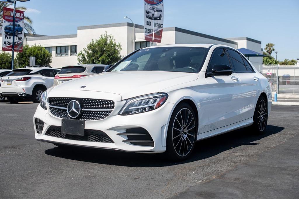 used 2021 Mercedes-Benz C-Class car, priced at $22,995