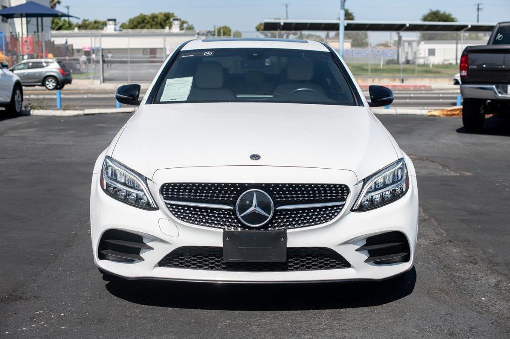 used 2021 Mercedes-Benz C-Class car, priced at $22,995