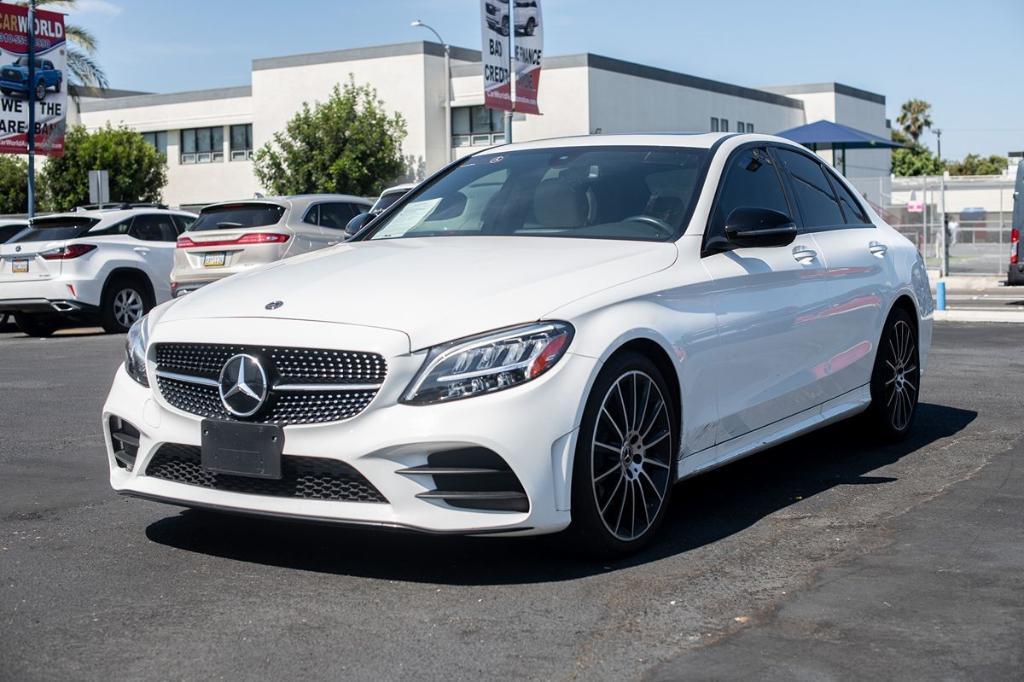 used 2021 Mercedes-Benz C-Class car, priced at $22,995