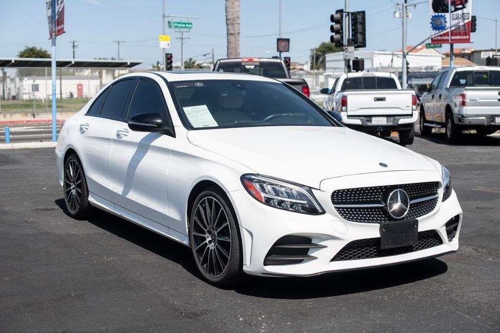 used 2021 Mercedes-Benz C-Class car, priced at $22,995