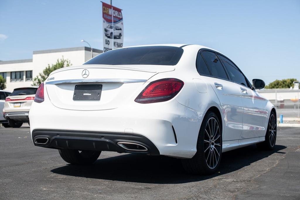 used 2021 Mercedes-Benz C-Class car, priced at $22,995