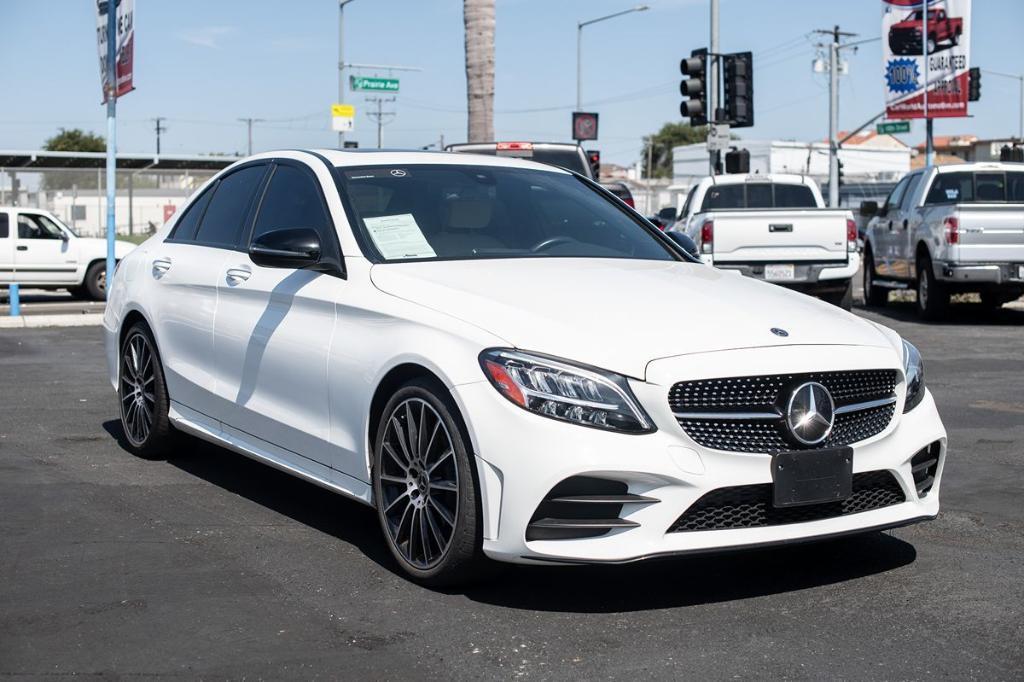 used 2021 Mercedes-Benz C-Class car, priced at $22,995