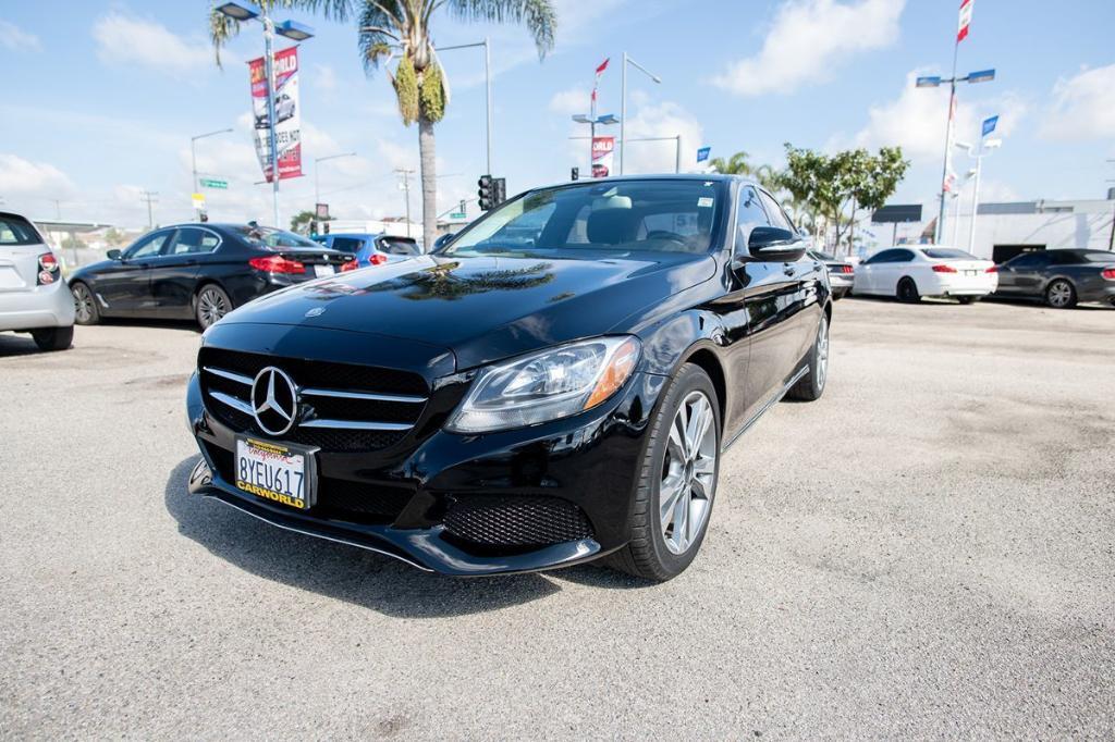 used 2015 Mercedes-Benz C-Class car, priced at $10,595