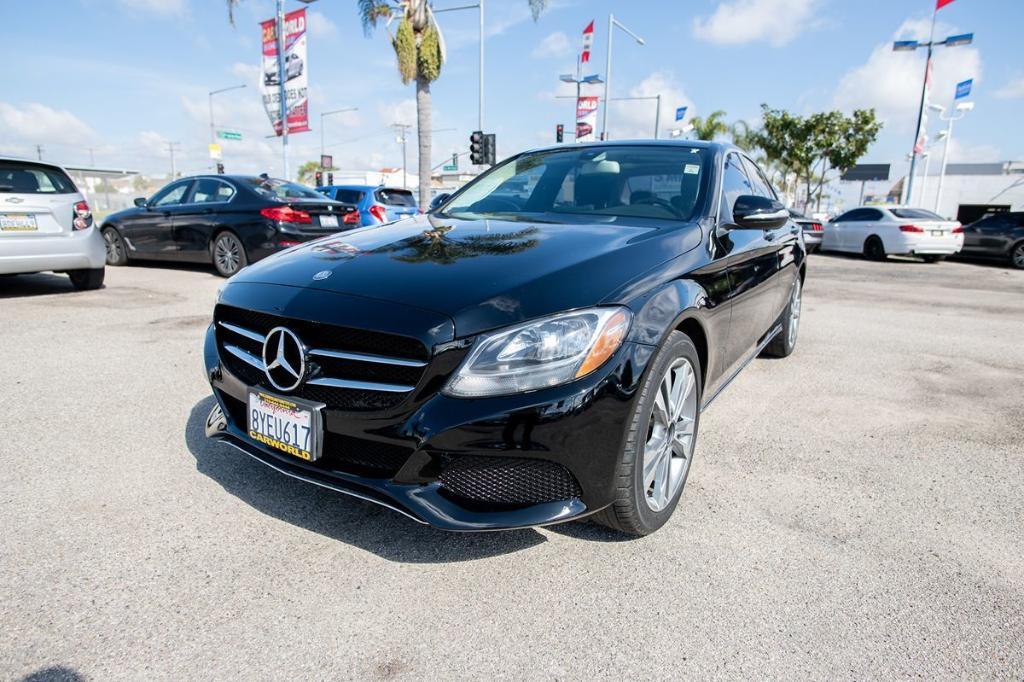 used 2015 Mercedes-Benz C-Class car, priced at $10,595