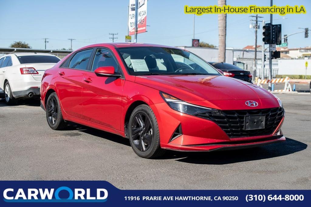 used 2021 Hyundai Elantra car, priced at $13,905