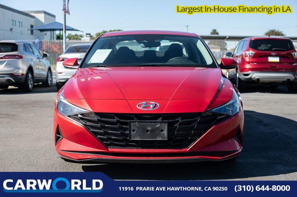 used 2021 Hyundai Elantra car, priced at $13,905