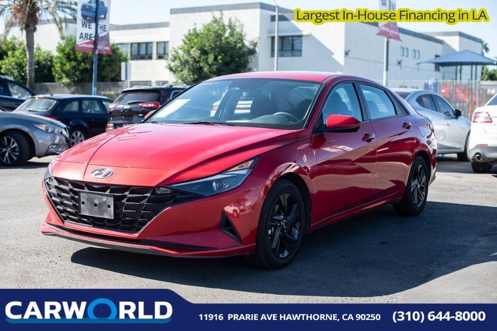 used 2021 Hyundai Elantra car, priced at $13,905