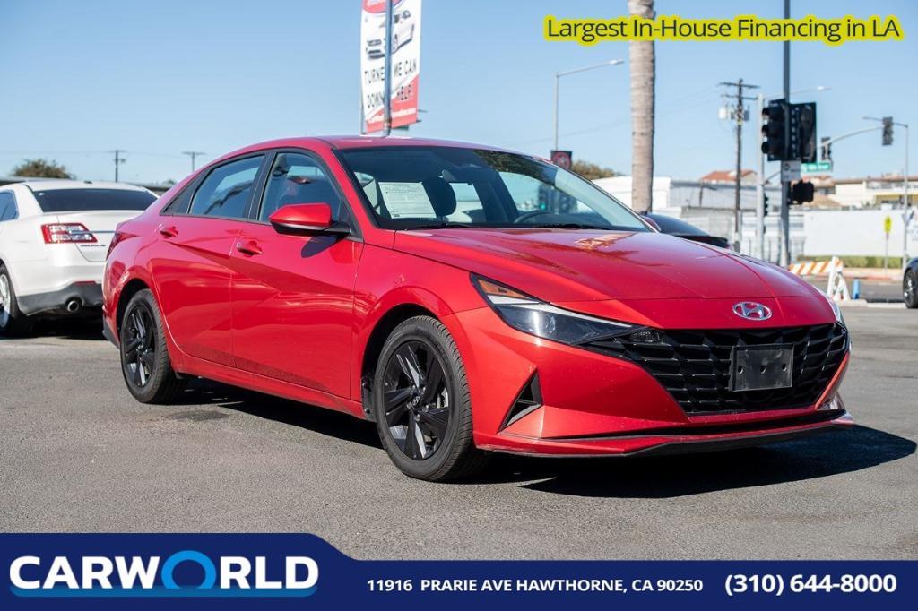 used 2021 Hyundai Elantra car, priced at $13,905