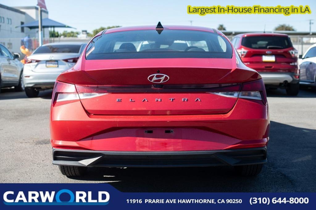 used 2021 Hyundai Elantra car, priced at $13,905