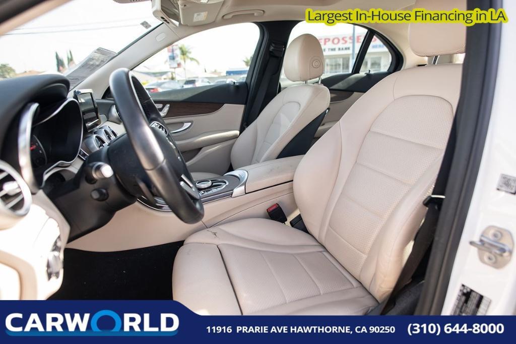 used 2019 Mercedes-Benz C-Class car, priced at $18,995