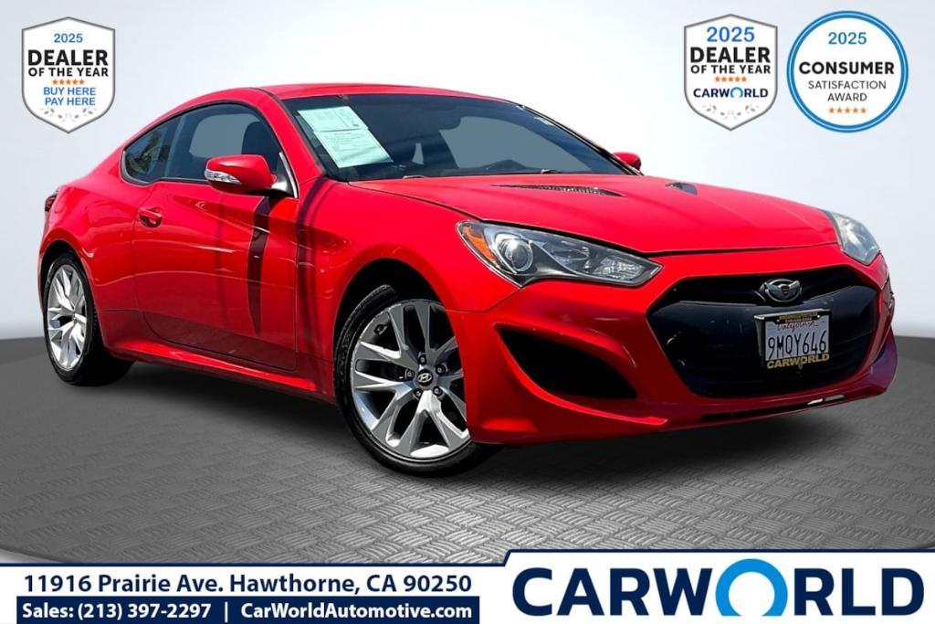 used 2015 Hyundai Genesis Coupe car, priced at $11,815