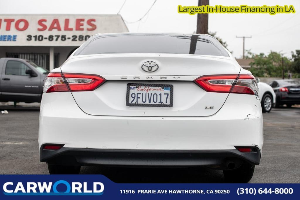 used 2018 Toyota Camry car, priced at $14,995