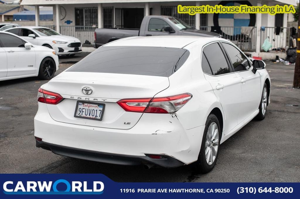 used 2018 Toyota Camry car, priced at $14,995