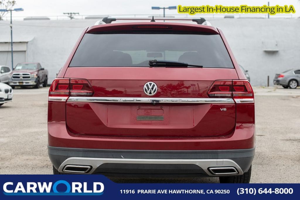 used 2018 Volkswagen Atlas car, priced at $15,465