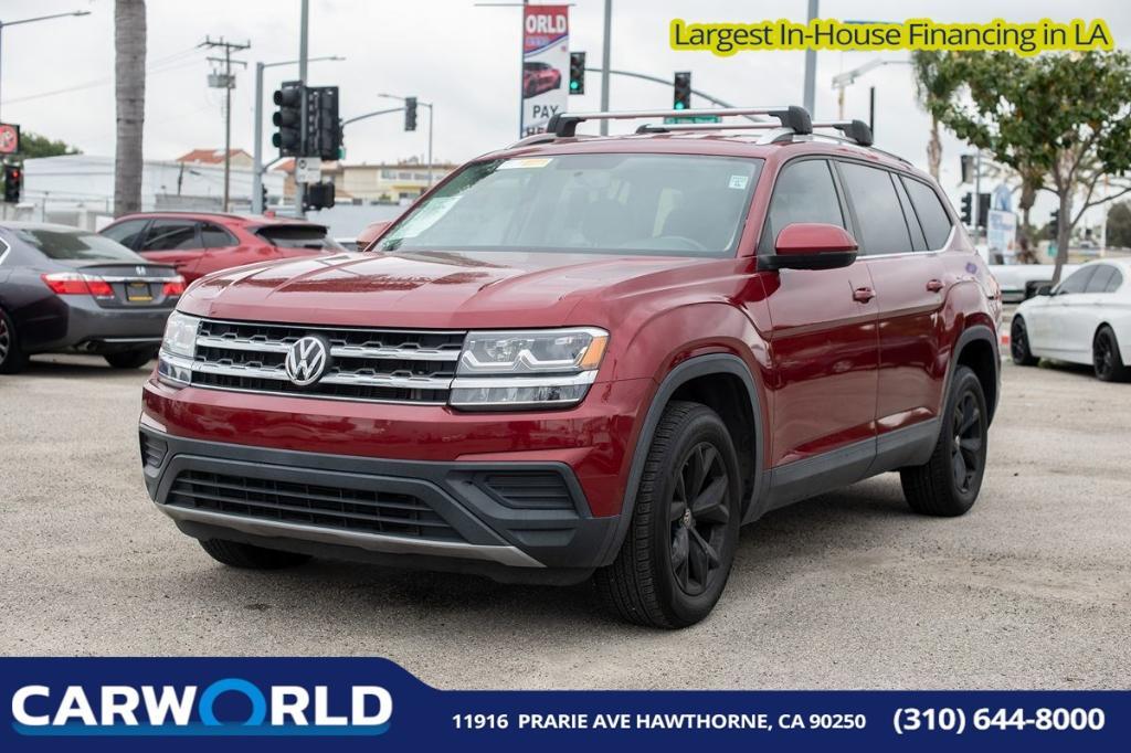 used 2018 Volkswagen Atlas car, priced at $15,465