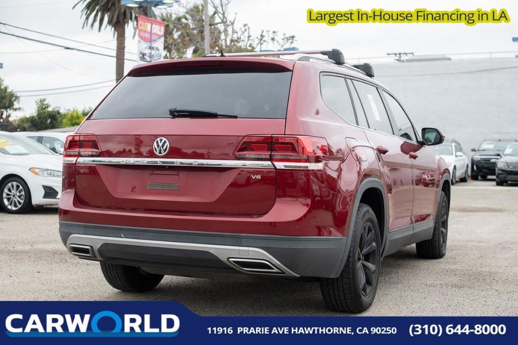 used 2018 Volkswagen Atlas car, priced at $15,465