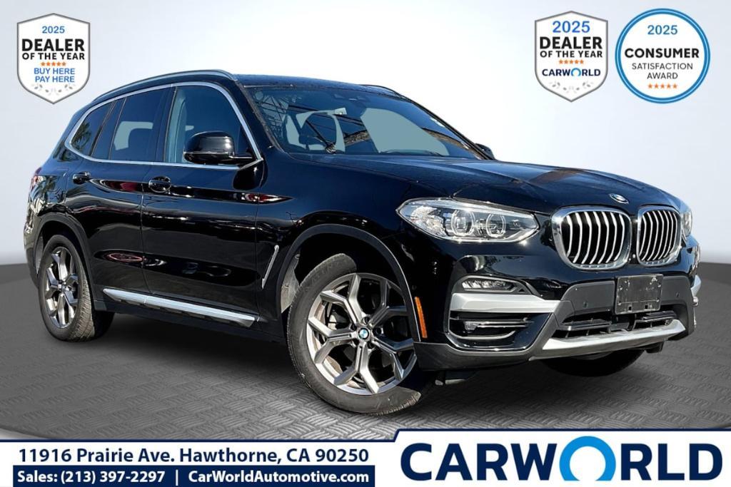 used 2020 BMW X3 car, priced at $17,715