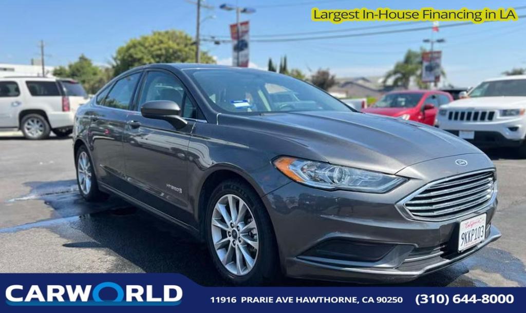 used 2017 Ford Fusion Hybrid car, priced at $15,495