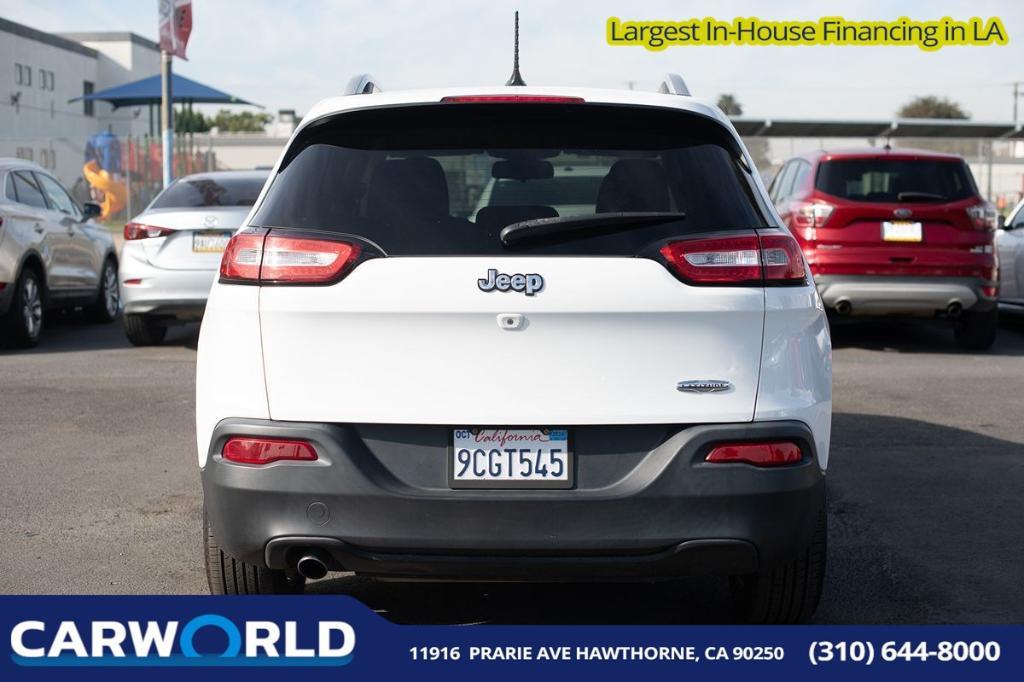 used 2018 Jeep Cherokee car, priced at $12,765