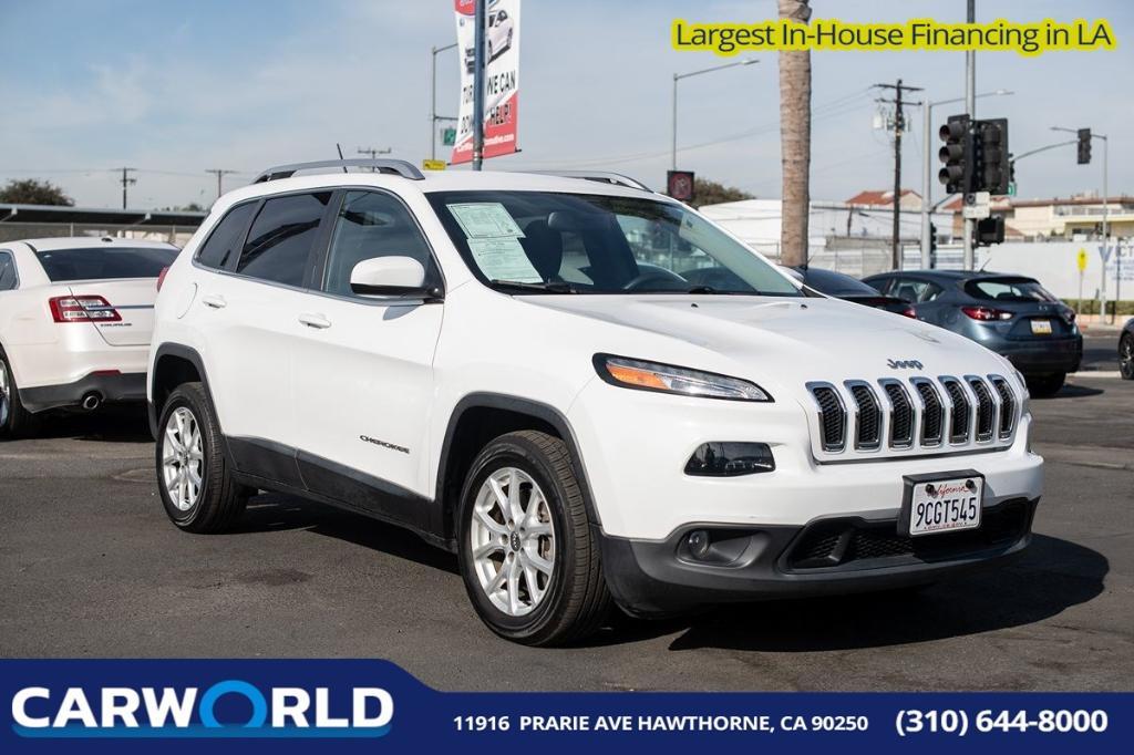 used 2018 Jeep Cherokee car, priced at $12,765