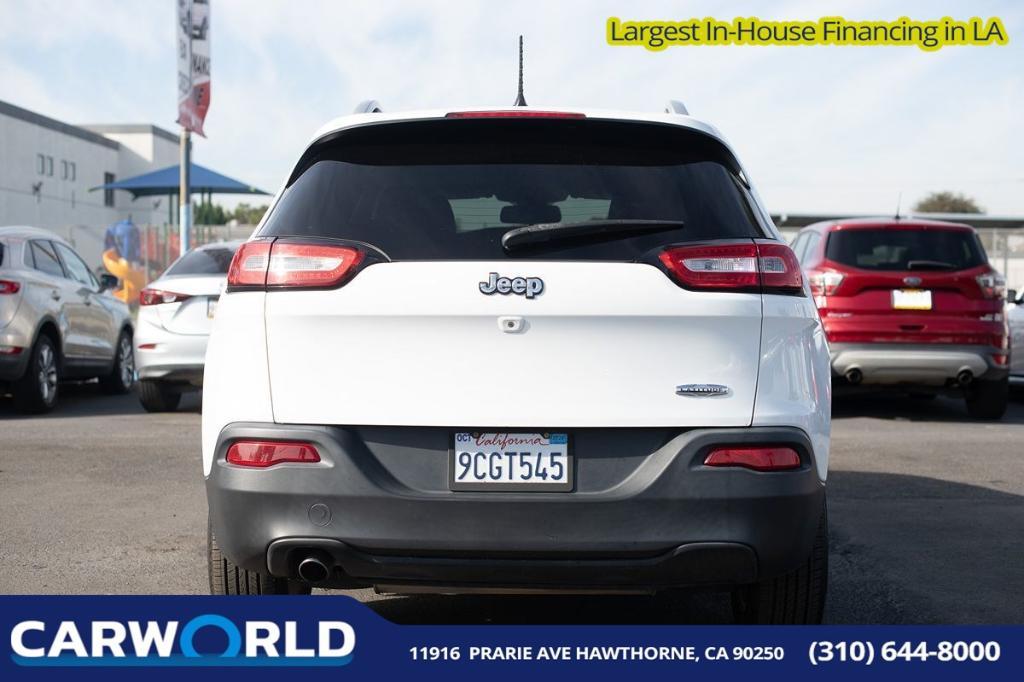 used 2018 Jeep Cherokee car, priced at $12,765