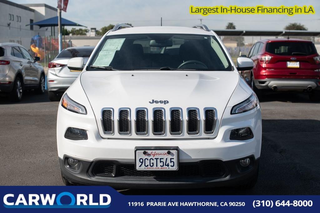 used 2018 Jeep Cherokee car, priced at $12,765