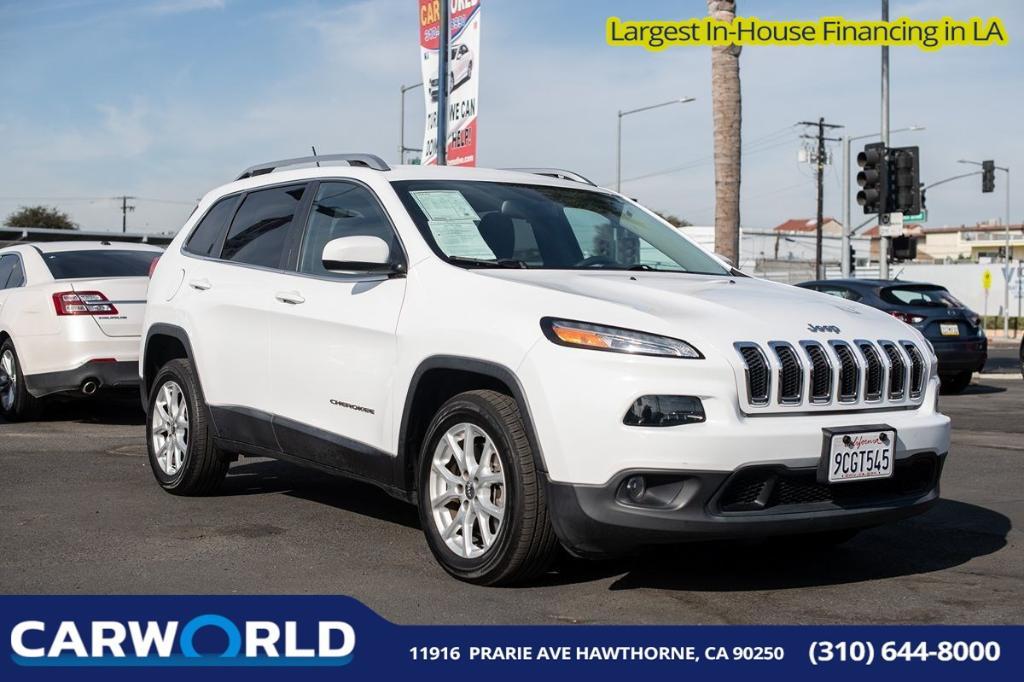 used 2018 Jeep Cherokee car, priced at $12,765