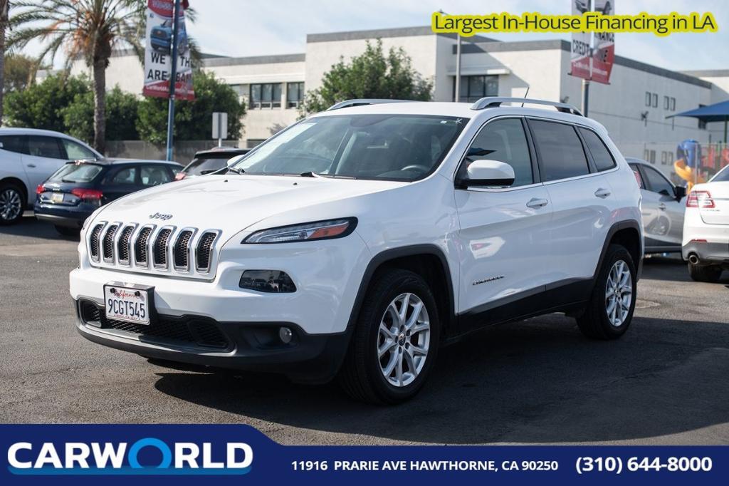 used 2018 Jeep Cherokee car, priced at $12,765