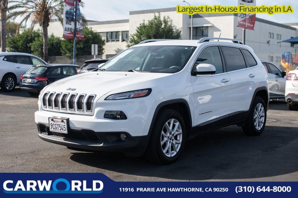 used 2018 Jeep Cherokee car, priced at $12,765