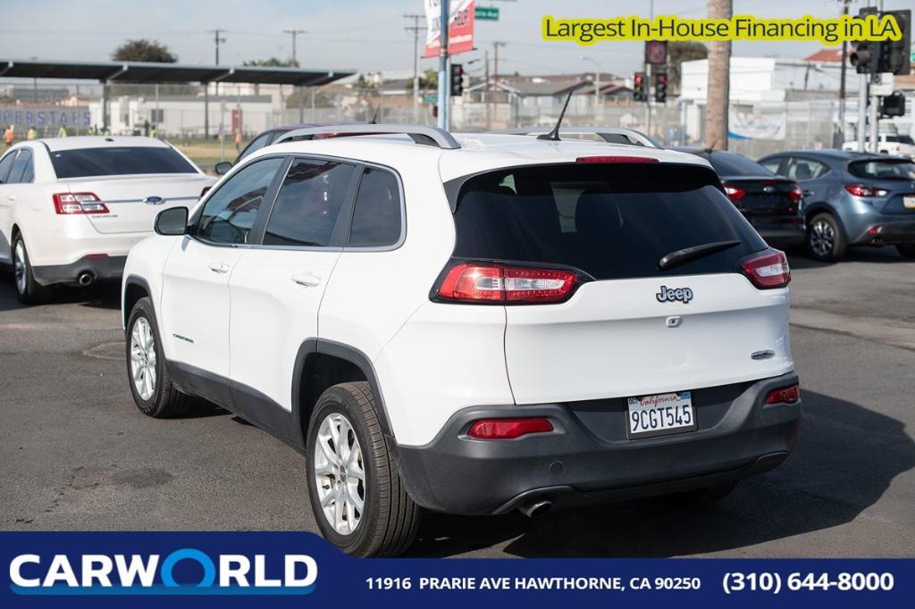 used 2018 Jeep Cherokee car, priced at $12,765