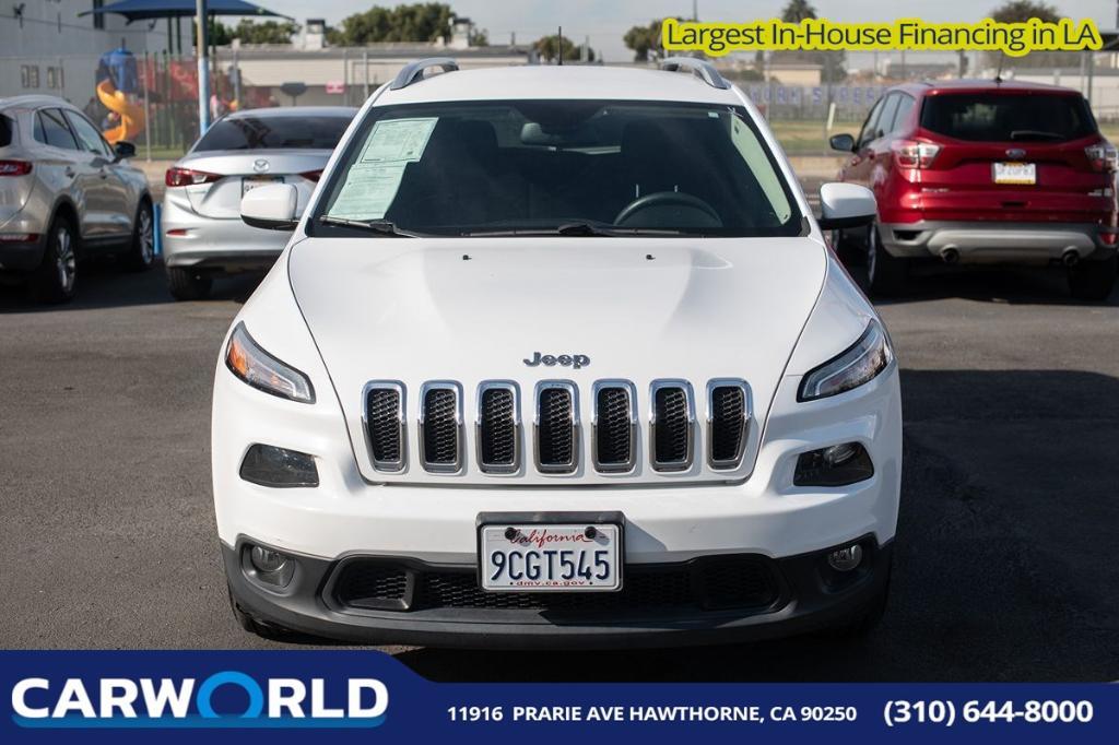 used 2018 Jeep Cherokee car, priced at $12,765