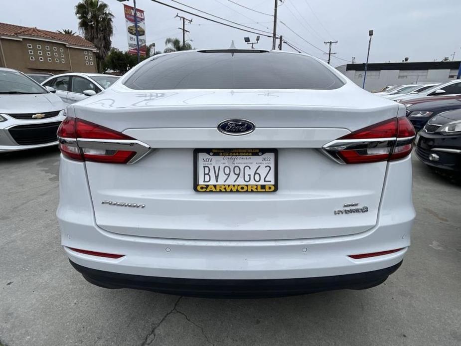 used 2019 Ford Fusion Hybrid car, priced at $14,495