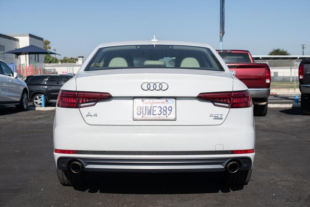 used 2018 Audi A4 car, priced at $16,995