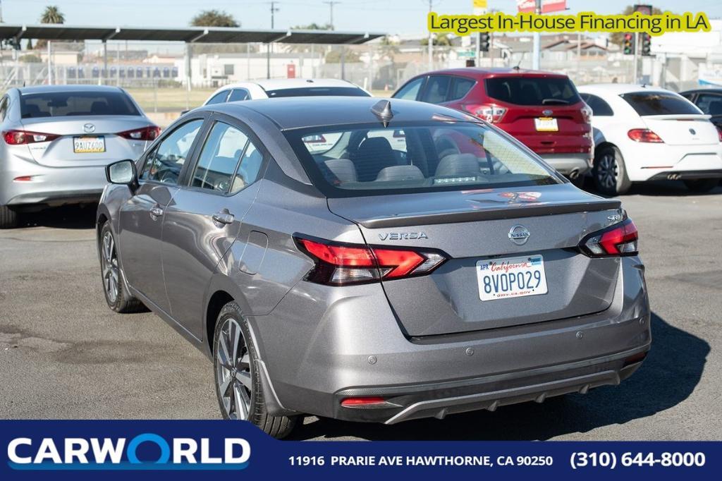 used 2021 Nissan Versa car, priced at $11,695