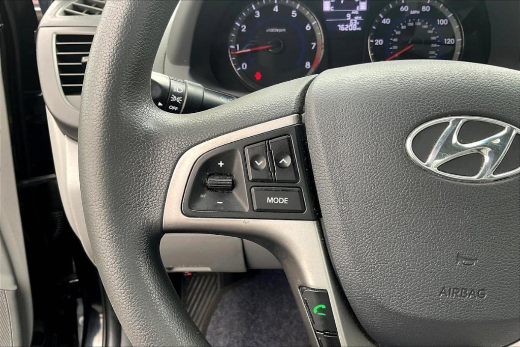 used 2017 Hyundai Accent car, priced at $7,365