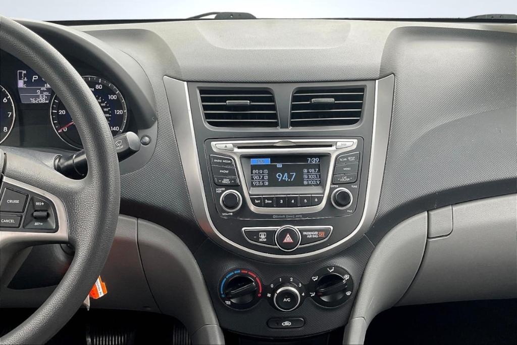 used 2017 Hyundai Accent car, priced at $7,365