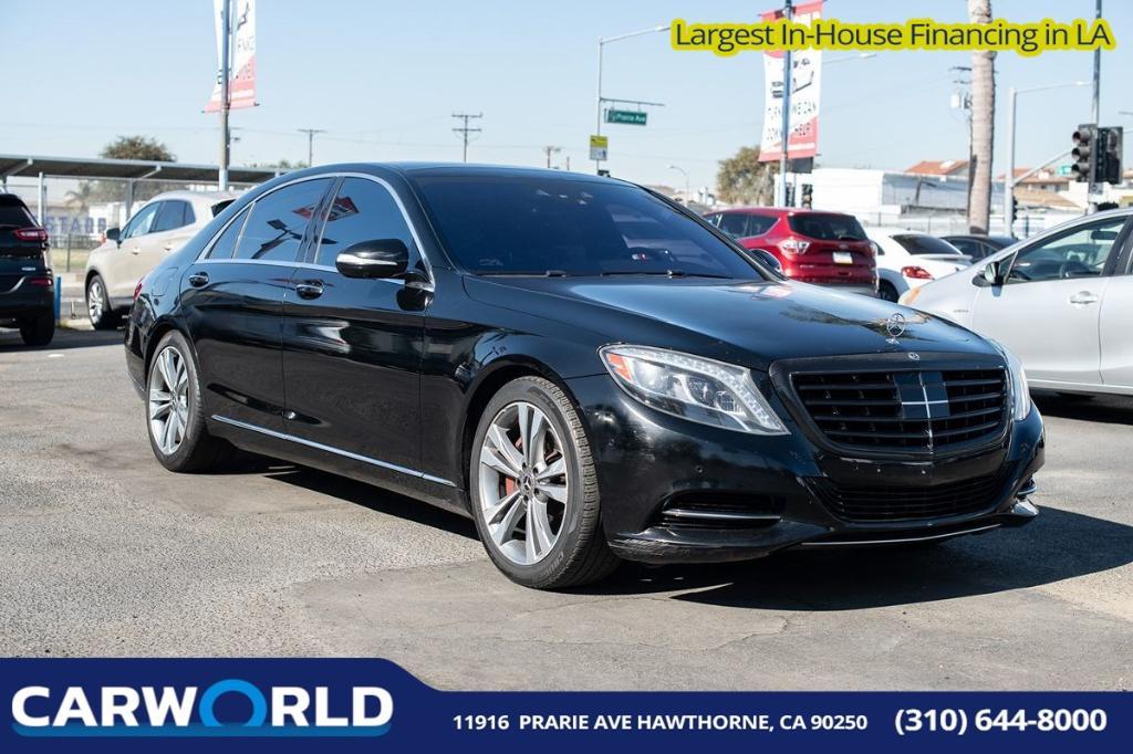 used 2015 Mercedes-Benz S-Class car, priced at $18,585